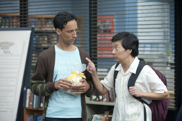 Still of Ken Jeong and Danny Pudi in Community (2009)