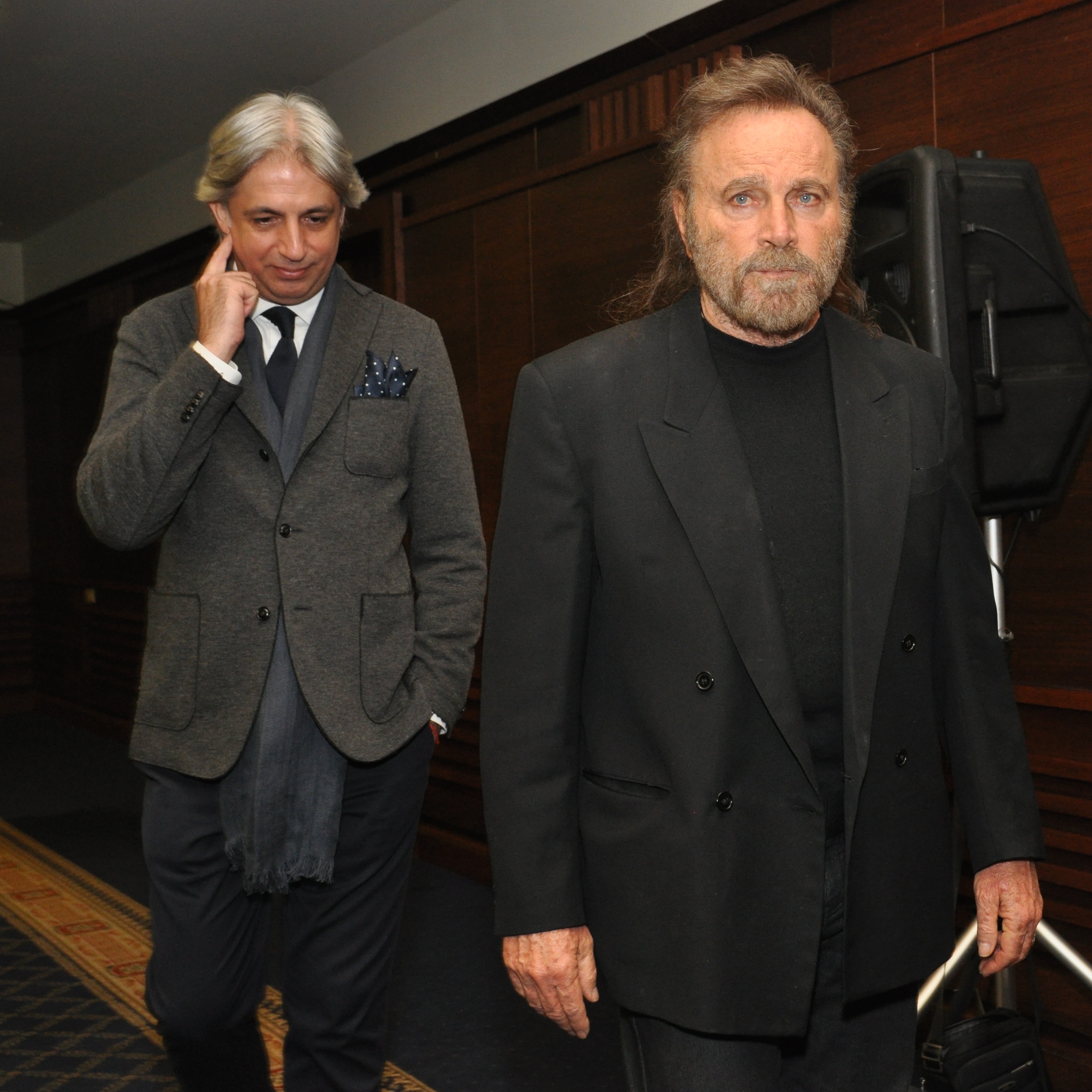 Krassimir Ivanoff and Franco Nero Sofia International Film Festival