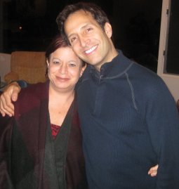 Lisa & Cousin/Client Writer & Producer Roger Wolfson
