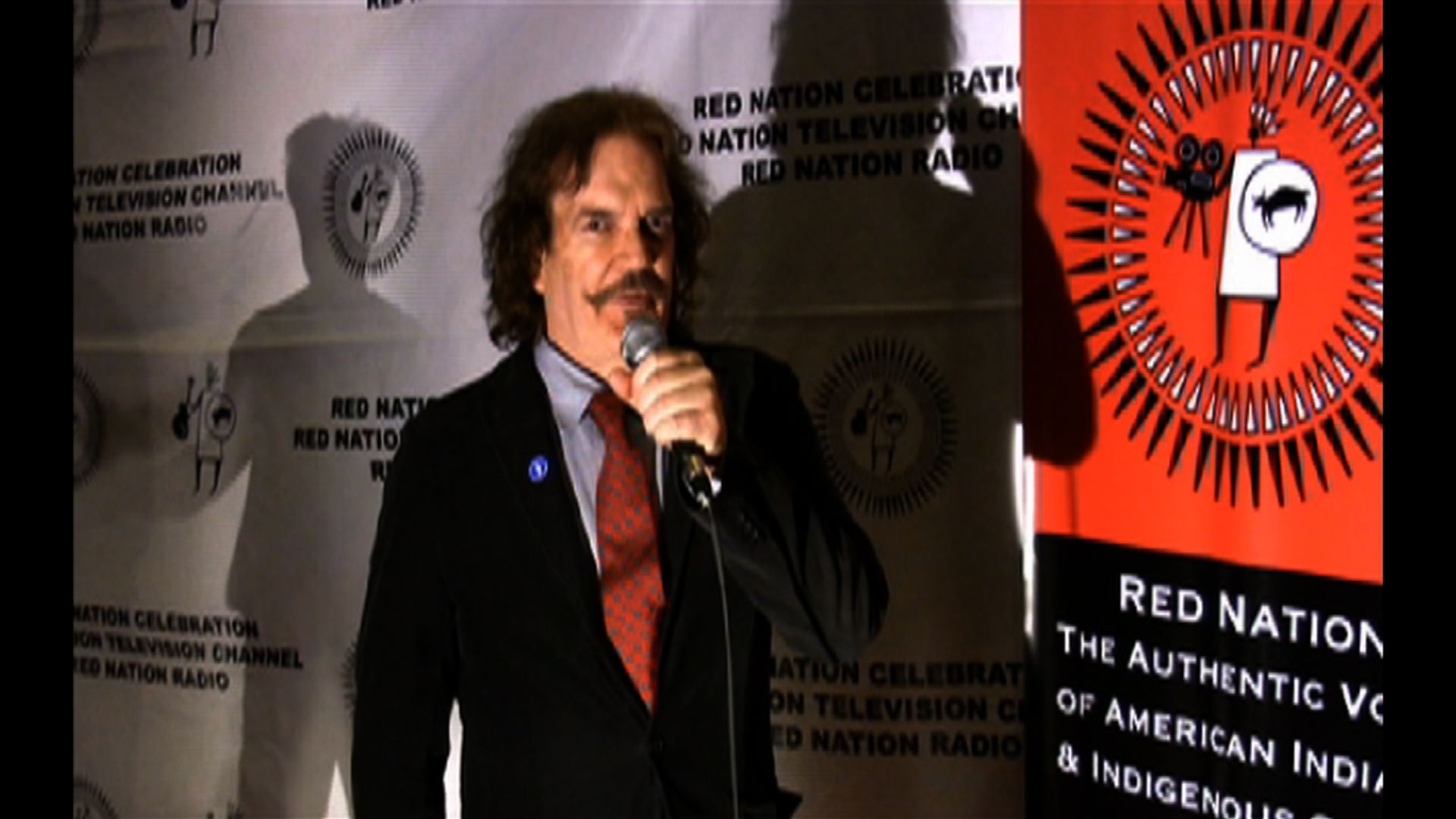 Hosting the Mercury Reporter show at the Red Nation film festival