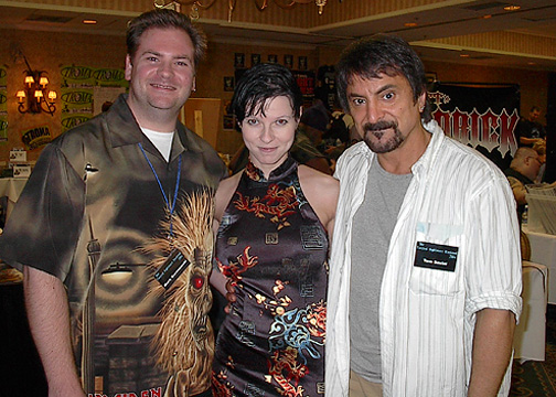 Mark Baranowski, Ryli Morgan, Tom Savini (September 2004)