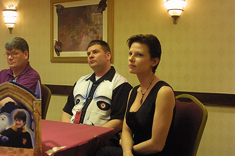 Mark Baranowski, Ryli Morgan - ConCarolinas filmmaking panel (June 2004)