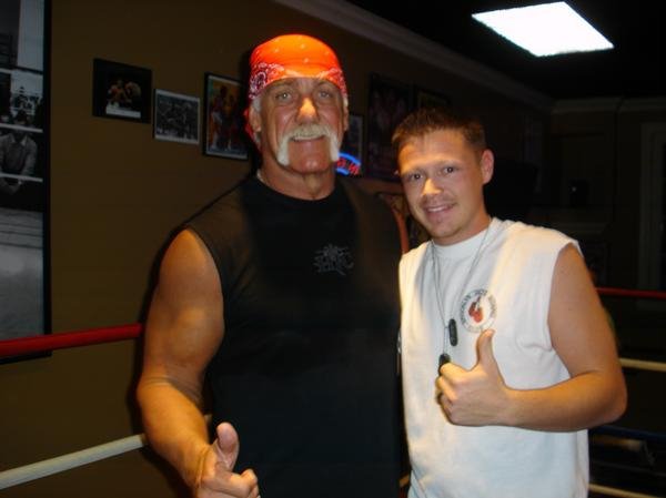 Anthony Jennings and Hulk Hogan