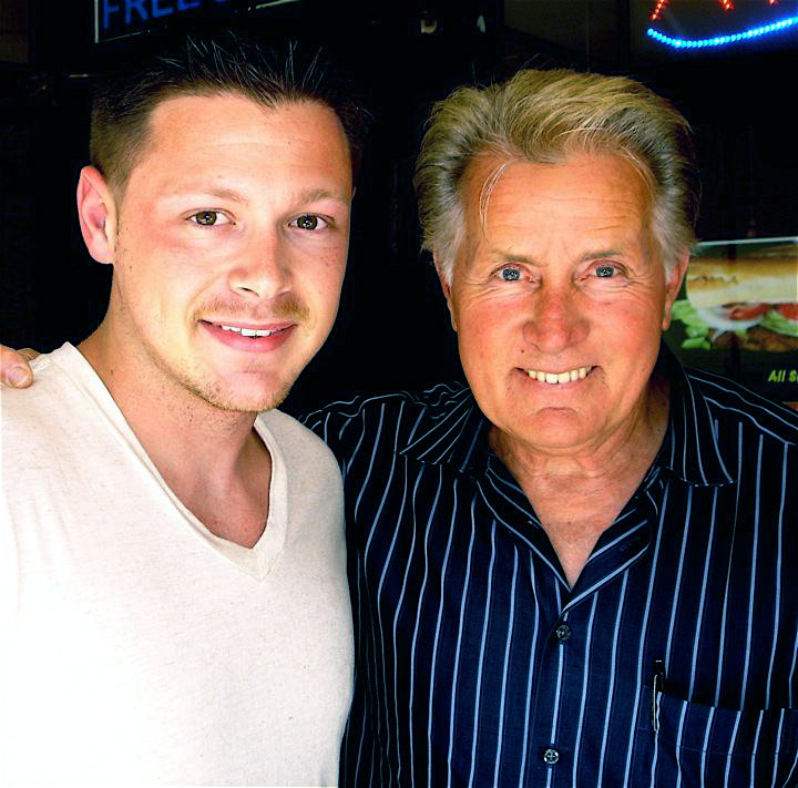 Anthony Jennings and Martin Sheen