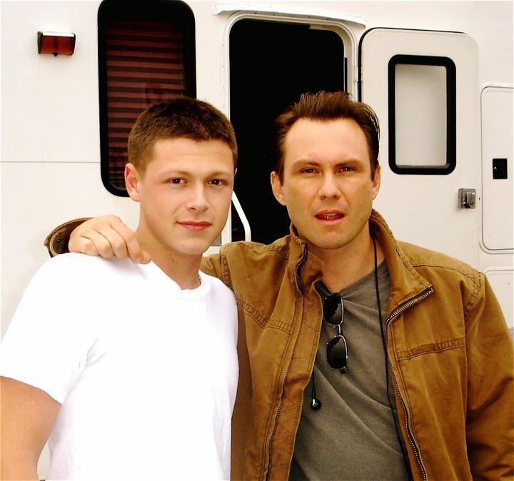 Anthony Jennings and Christian Slater