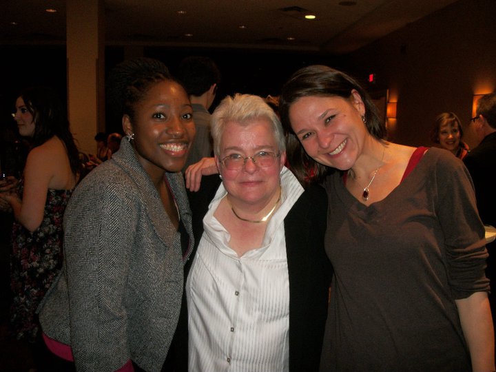 Mildred Marie Langford, Paula Vogel and Rita Vreeland at Opening for A CIVIL WAR CHRISTMAS (Northlight Theatre)