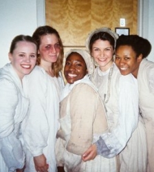 Mildred Marie Langford, Kelly O'Sullivan, Lee Stark, Lucy Carpetyan and Alana Arenas in THE CRUCIBLE (Steppenwolf Theatre)