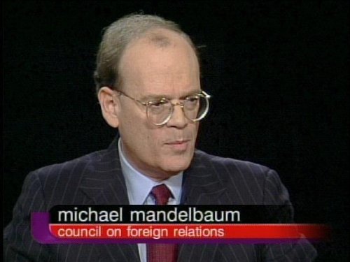 Still of Michael Mandelbaum in Charlie Rose (1991)