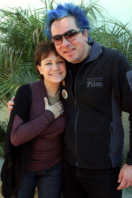 Adriana Barraza and Roger Durling