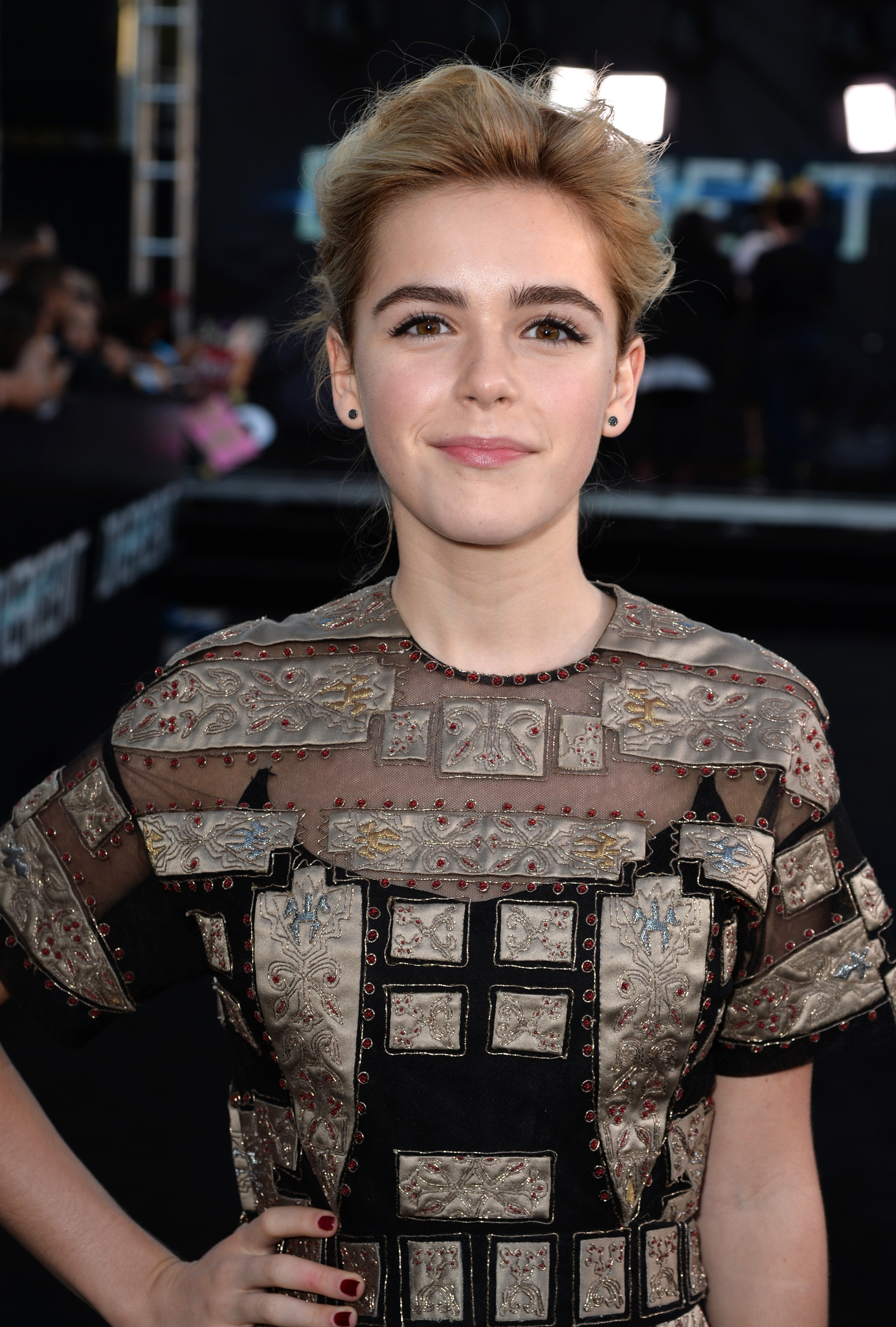 Kiernan Shipka at event of Divergente (2014)