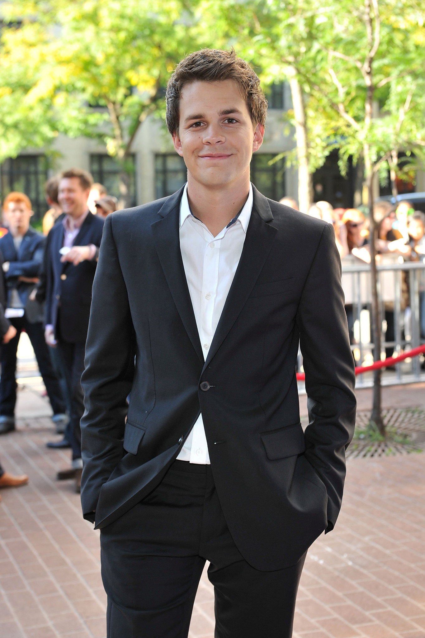 Johnny Simmons at event of The Perks of Being a Wallflower (2012)
