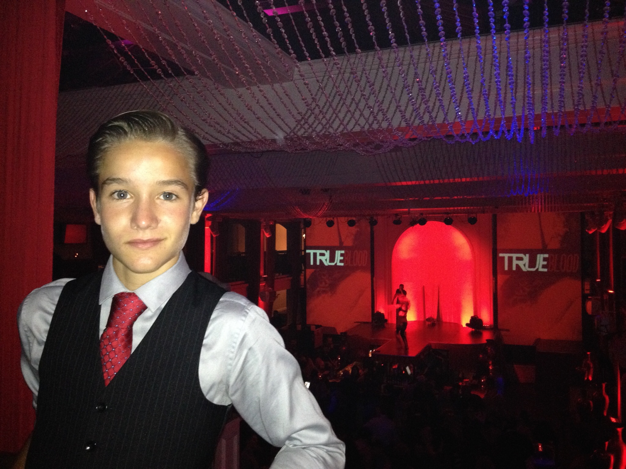 Alec Gray at the True Blood Series Wrap Party