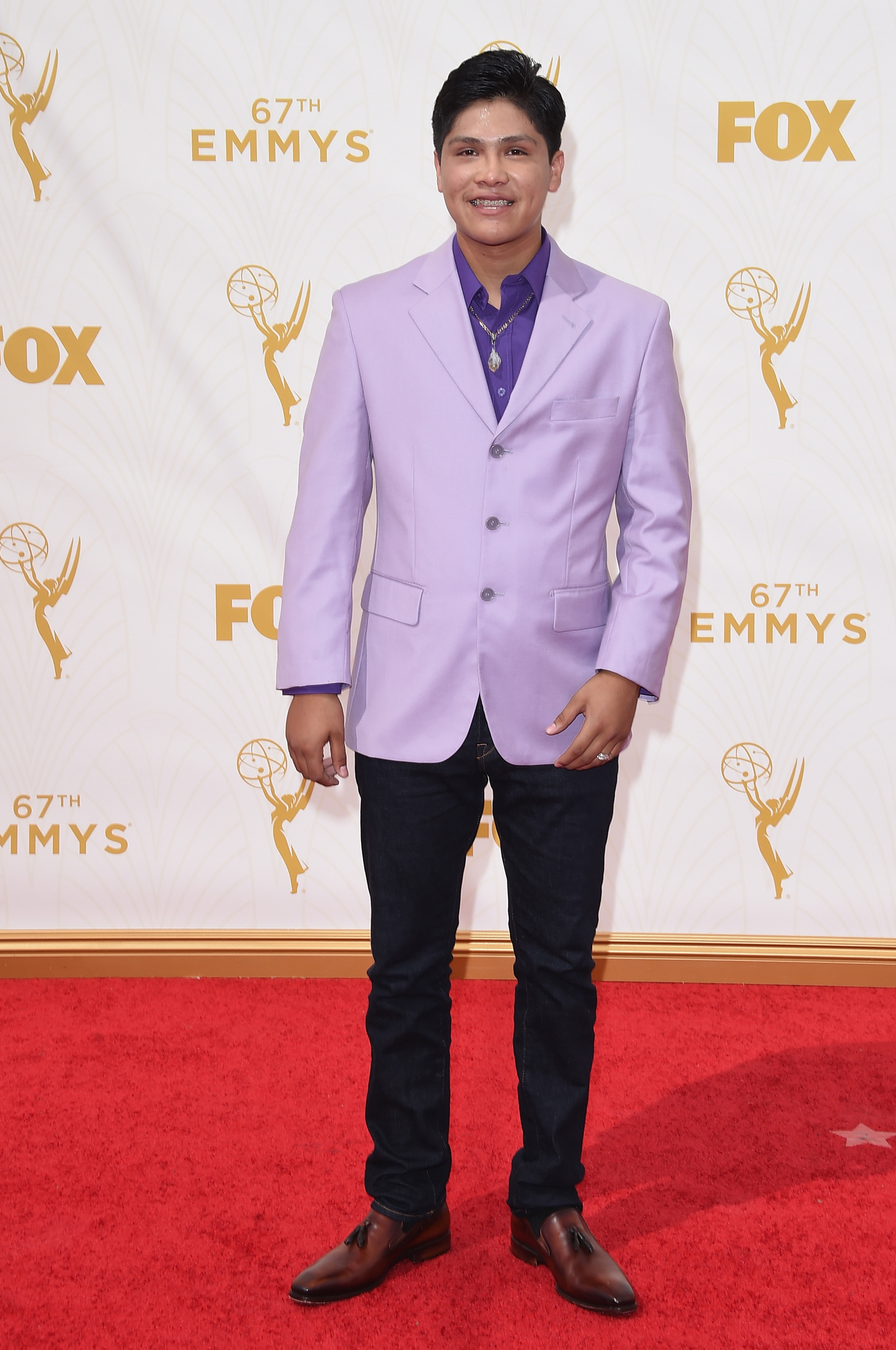 Johnny Ortiz at event of The 67th Primetime Emmy Awards (2015)