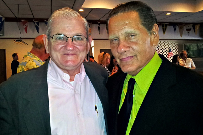 Seth and William Forsythe at the July 1, 2012 wrap party of The Bronx Bull (2013).