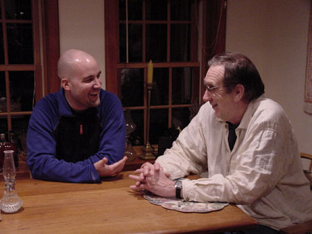 Jason Jolliff with Oscar-nominated director John D. Hancock.