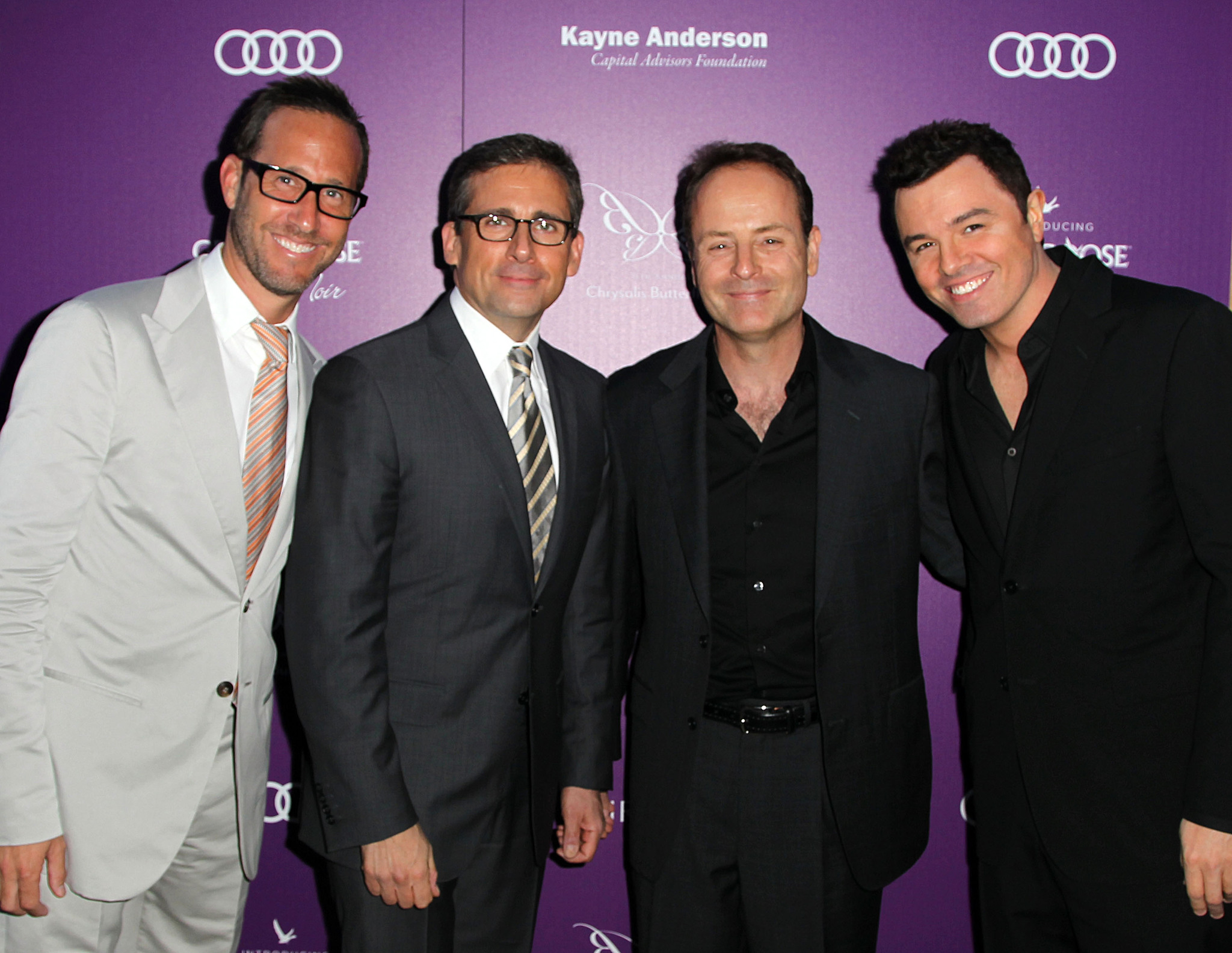 Steve Carell, John Landgraf, Seth MacFarlane and Richard Weitz