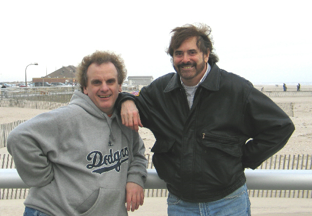 Seth Greenky with Billy Staples, January 21, 2006. Jones Beach, NY.