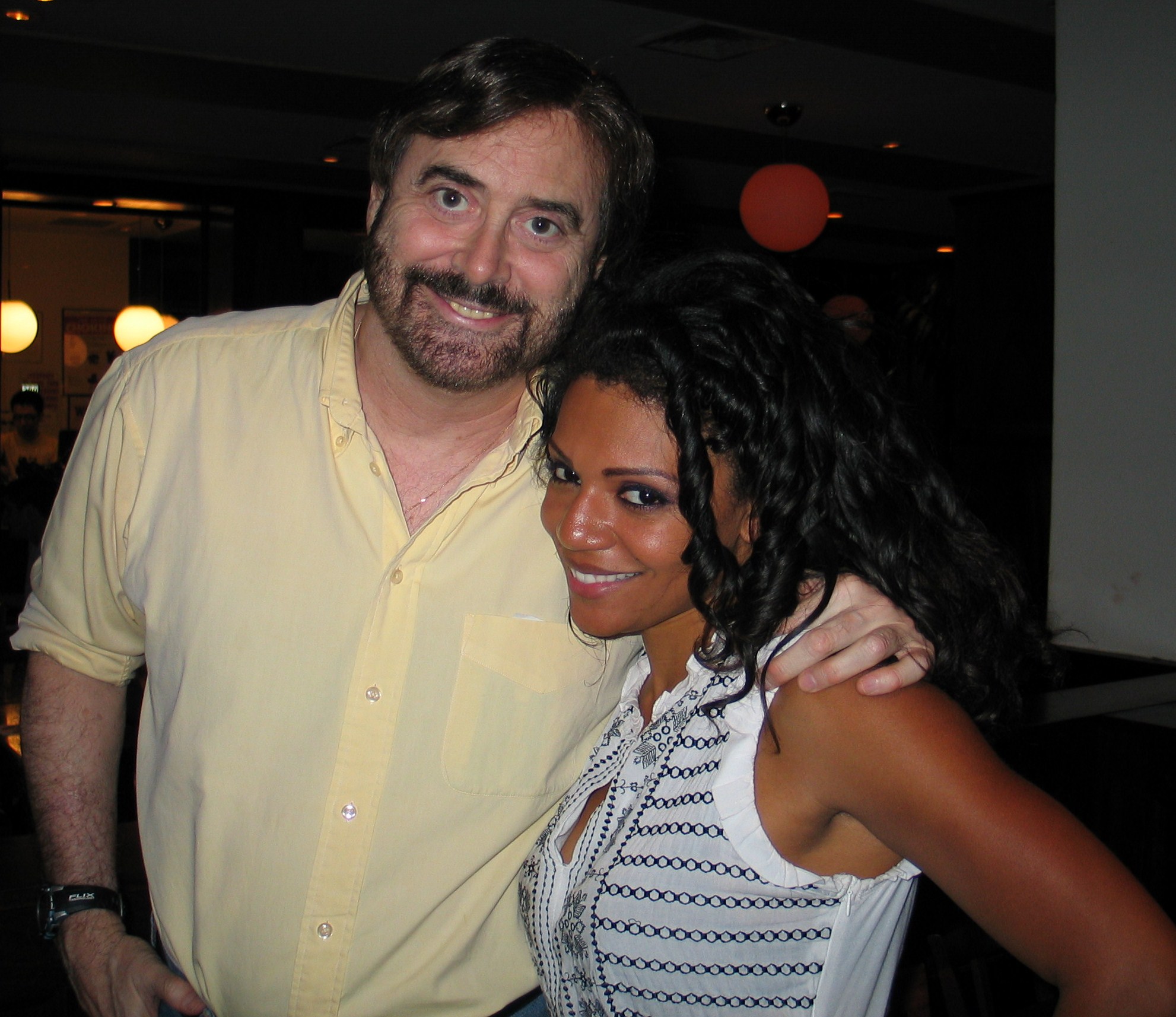 Seth Greenky with Tiara Parker, June 17, 2010