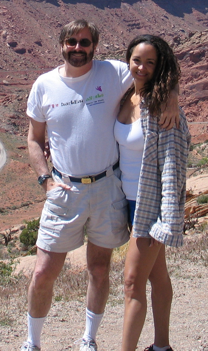 April 22, 2011: On location in Arches National Park with Nicole Valentin.