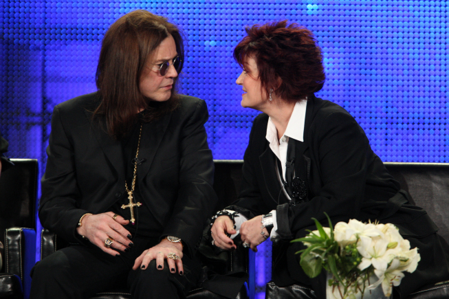 Still of Ozzy Osbourne and Sharon Osbourne in Osbournes Reloaded (2009)