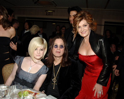 Ozzy Osbourne, Sharon Osbourne and Kelly Osbourne