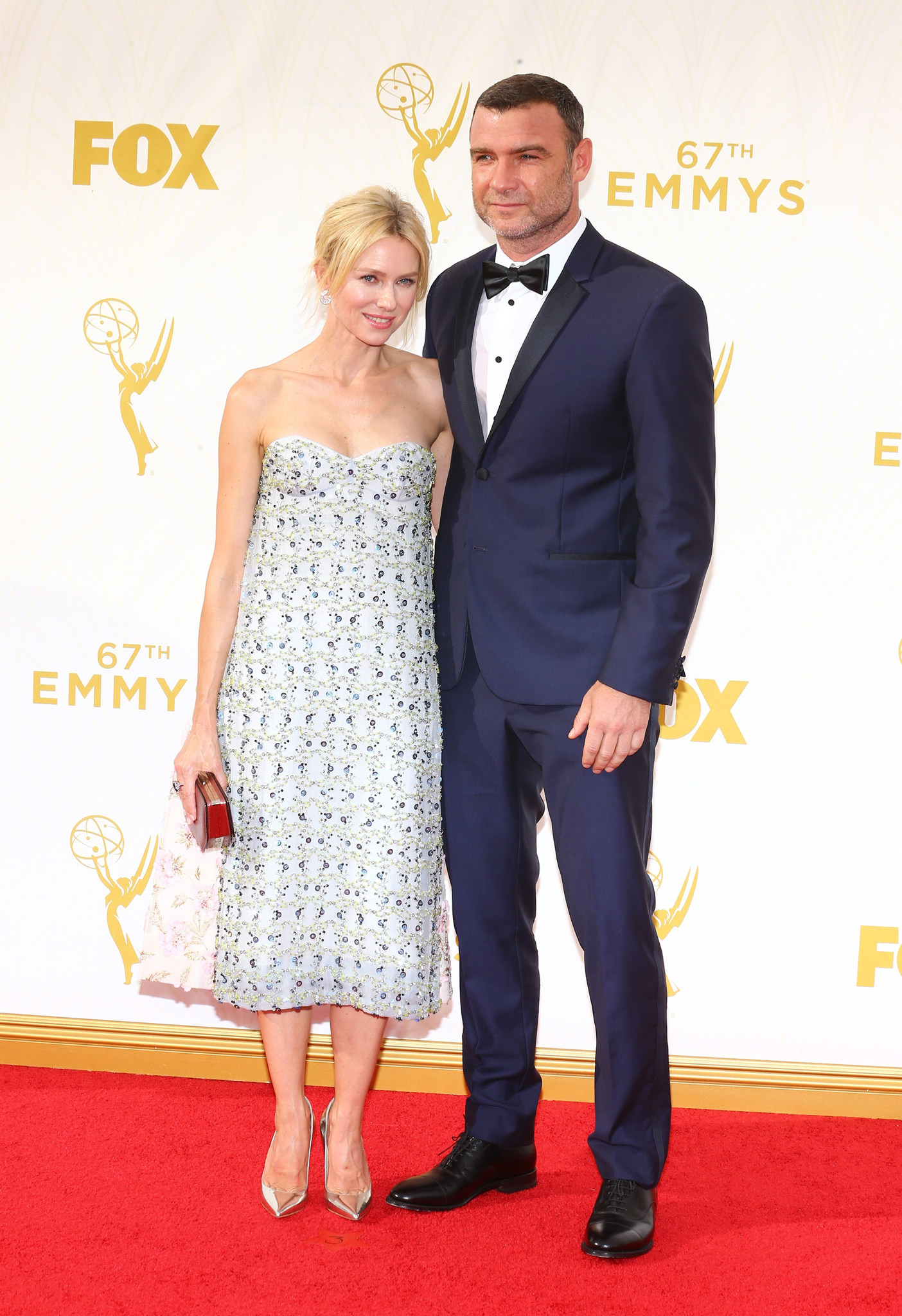 Liev Schreiber and Naomi Watts at event of The 67th Primetime Emmy Awards (2015)