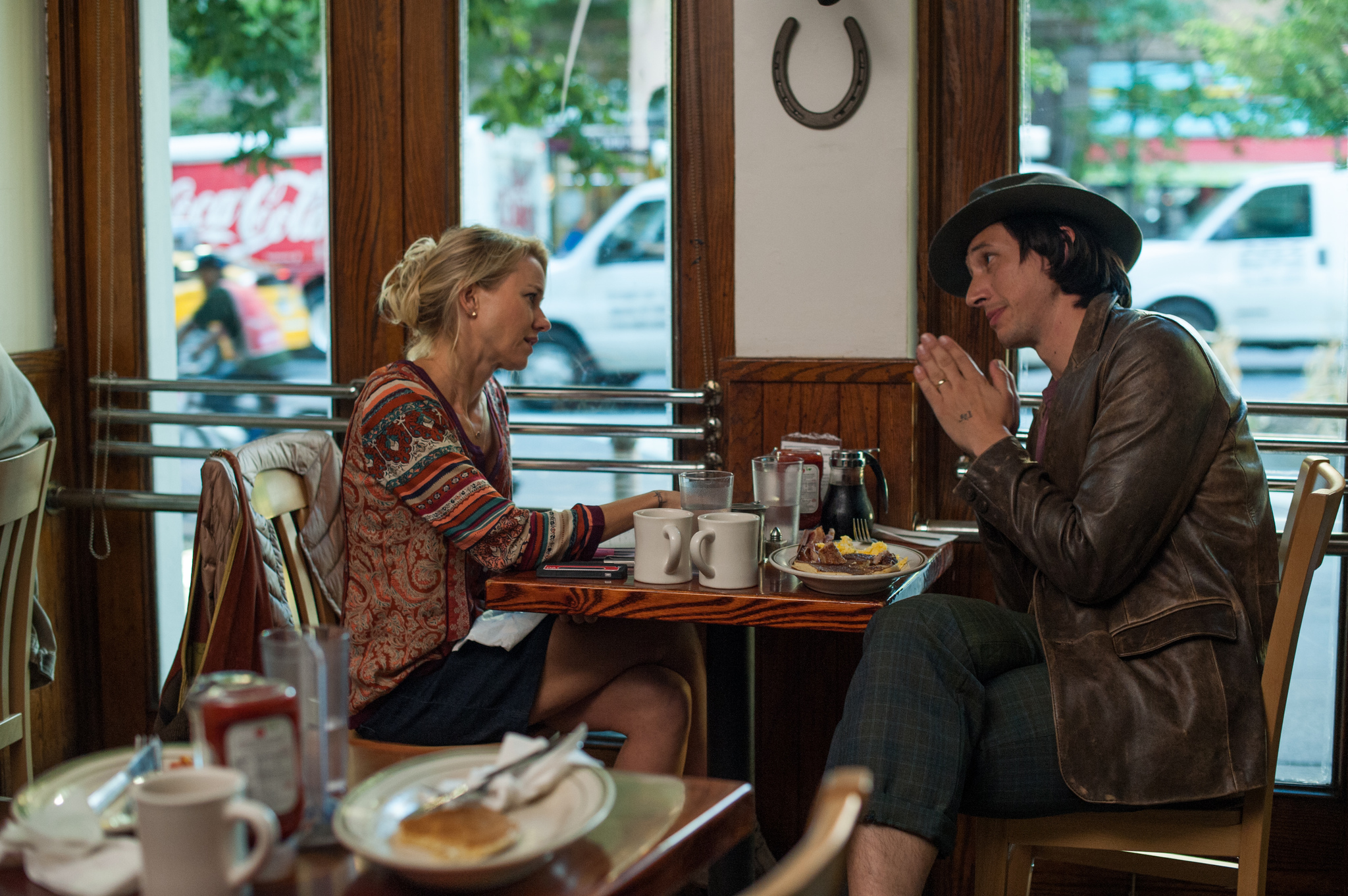 Still of Naomi Watts and Adam Driver in While We're Young (2014)