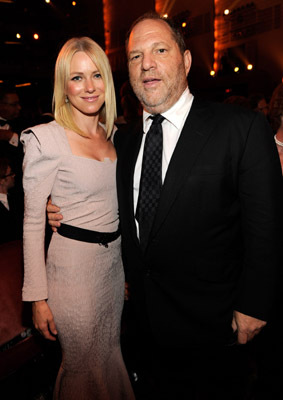 Harvey Weinstein and Naomi Watts