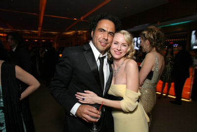 Alejandro González Iñárritu and Naomi Watts at event of The 79th Annual Academy Awards (2007)