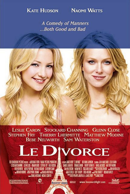Kate Hudson and Naomi Watts in Le divorce (2003)