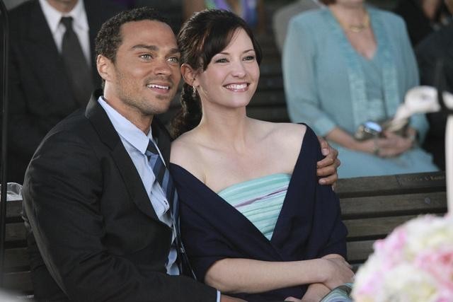 Still of Chyler Leigh and Jesse Williams in Grei anatomija (2005)