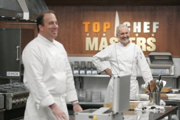 Still of Hubert Keller and Michael Schlow in Top Chef Masters (2009)