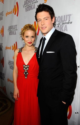 Cory Monteith and Dianna Agron
