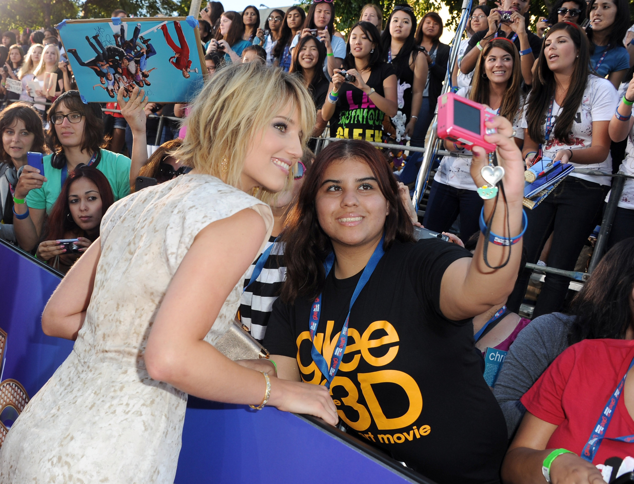 Dianna Agron at event of Glee: The 3D Concert Movie (2011)