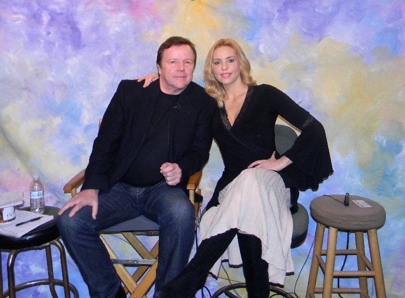 Steve Nave and Olivia d'Abo
