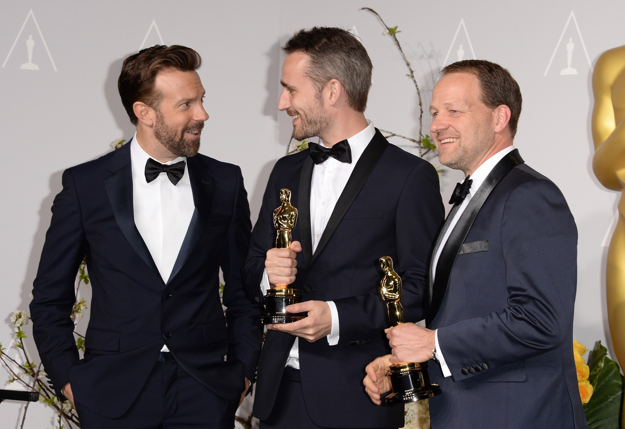 Kim Magnusson, Jason Sudeikis and Anders Walter