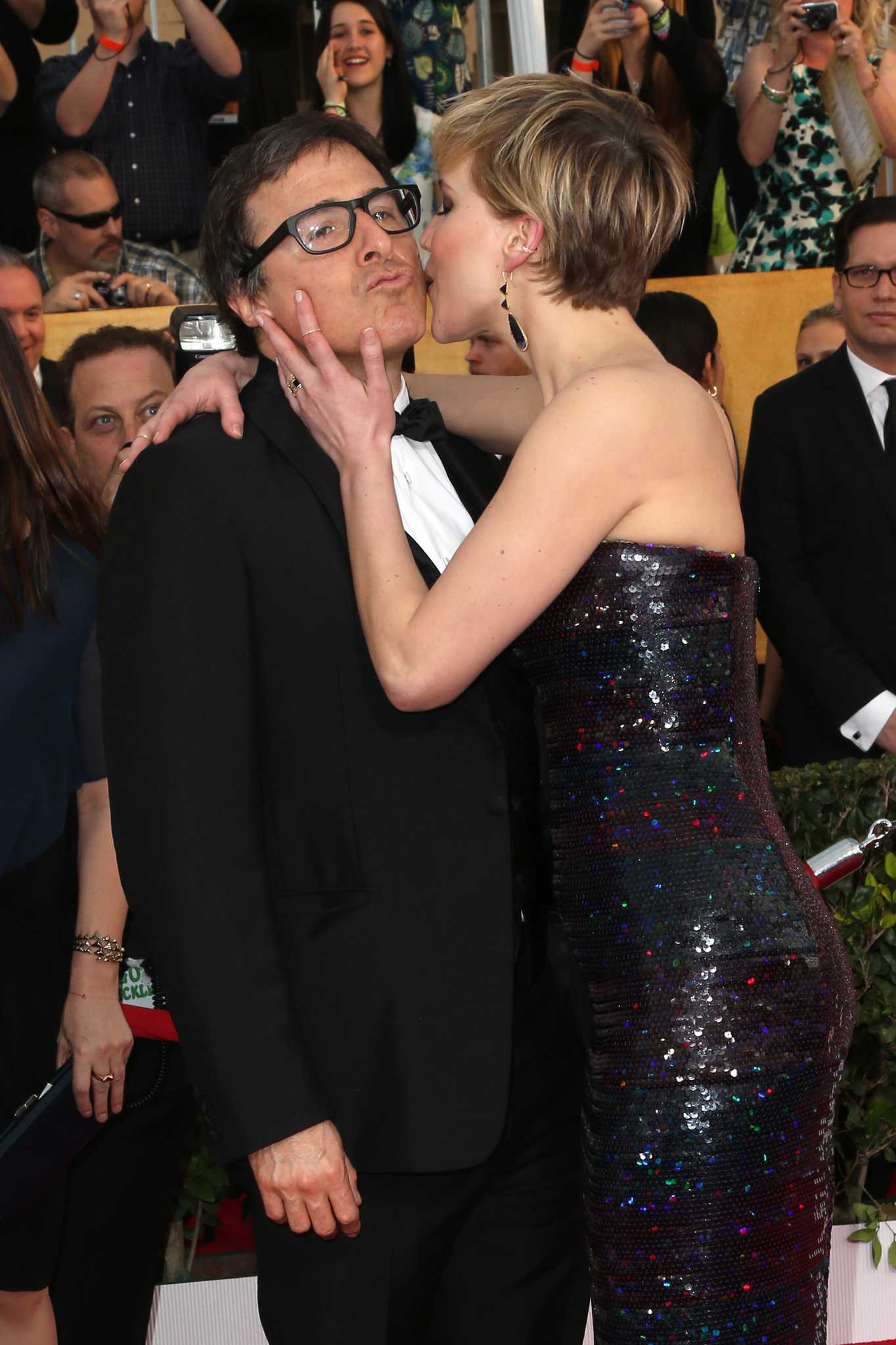 David O. Russell and Jennifer Lawrence