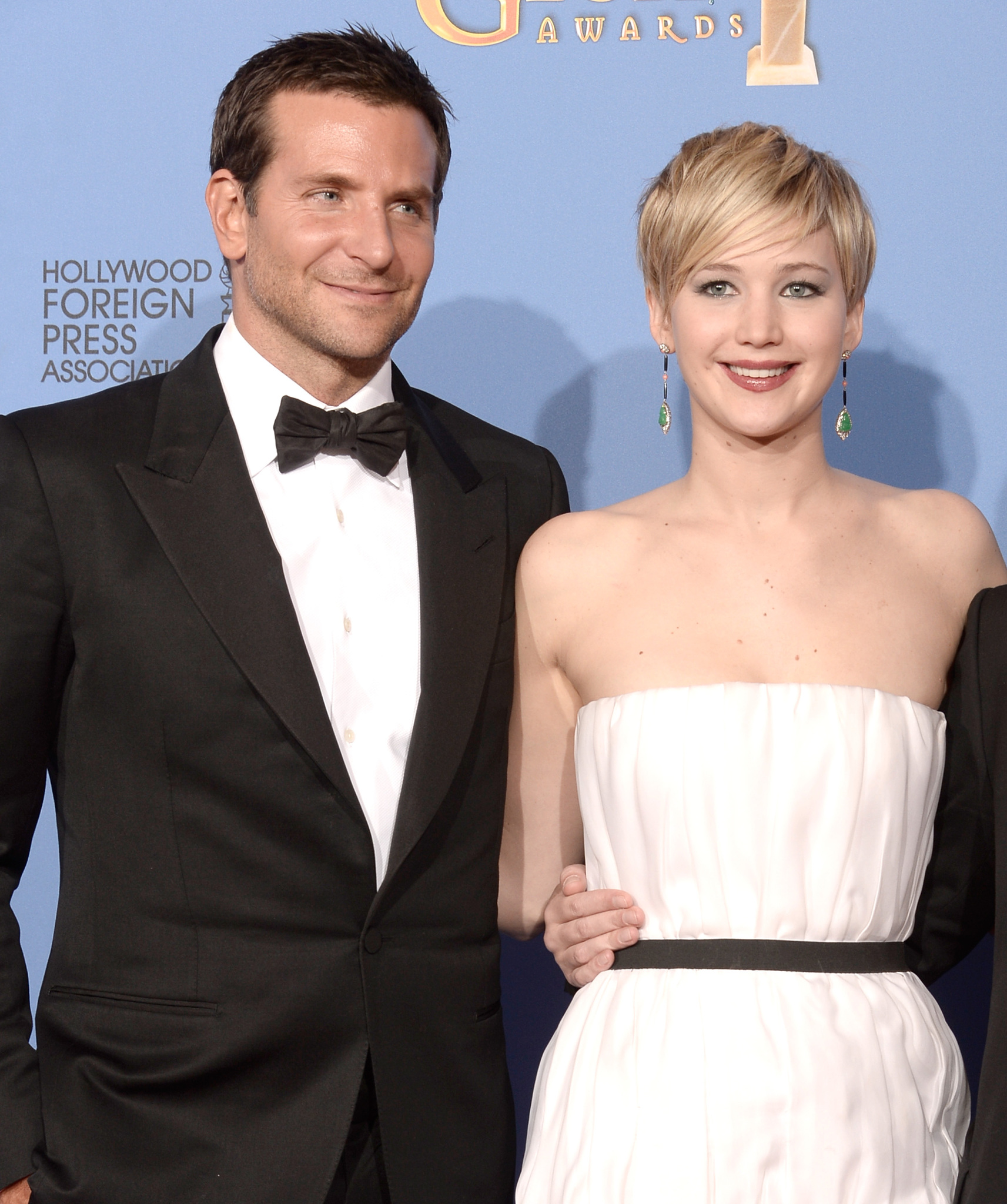 Bradley Cooper and Jennifer Lawrence