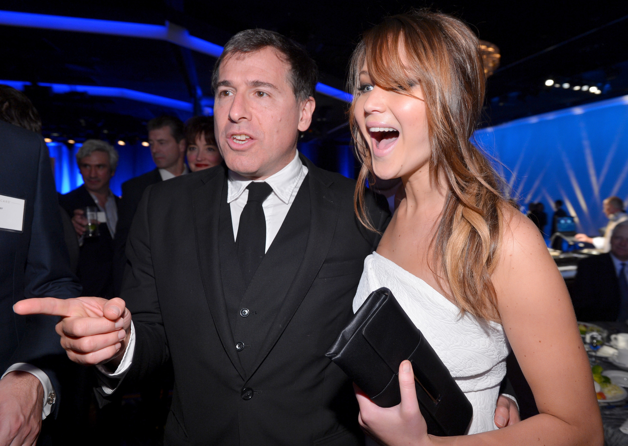 David O. Russell and Jennifer Lawrence