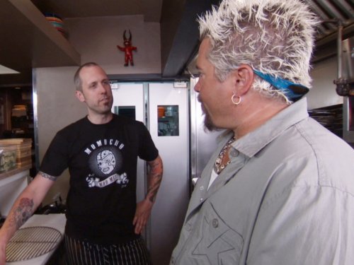 Still of Guy Fieri in Diners, Drive-ins and Dives (2006)