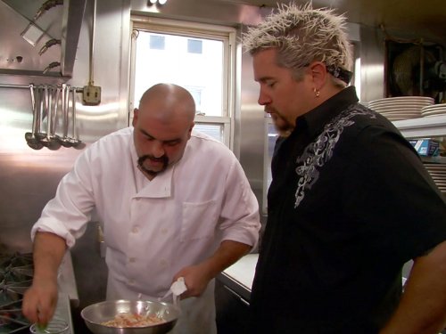 Still of Guy Fieri in Diners, Drive-ins and Dives (2006)