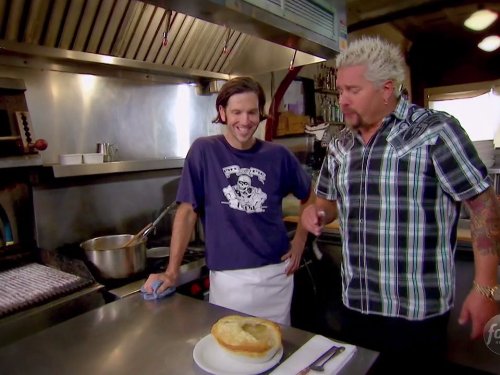 Still of Guy Fieri in Diners, Drive-ins and Dives (2006)