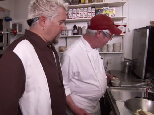 Still of Guy Fieri in Diners, Drive-ins and Dives (2006)