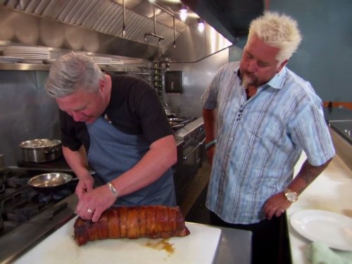 Still of Guy Fieri in Diners, Drive-ins and Dives (2006)