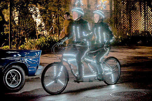 Joe Remy Dolinsky - Light Bike Guy - From the set of Men in Black III (2012),