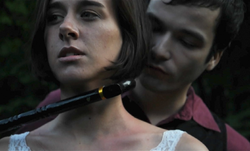 Still of Sandrine Delattre and Miljan Milosevic in The Vampire (2010)