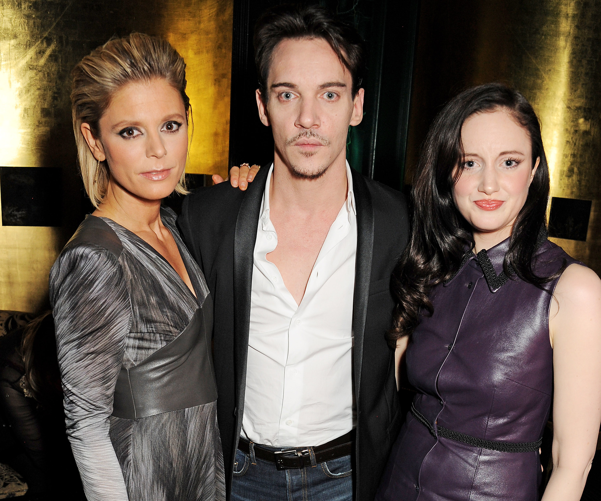 Jonathan Rhys Meyers, Emilia Fox and Andrea Riseborough