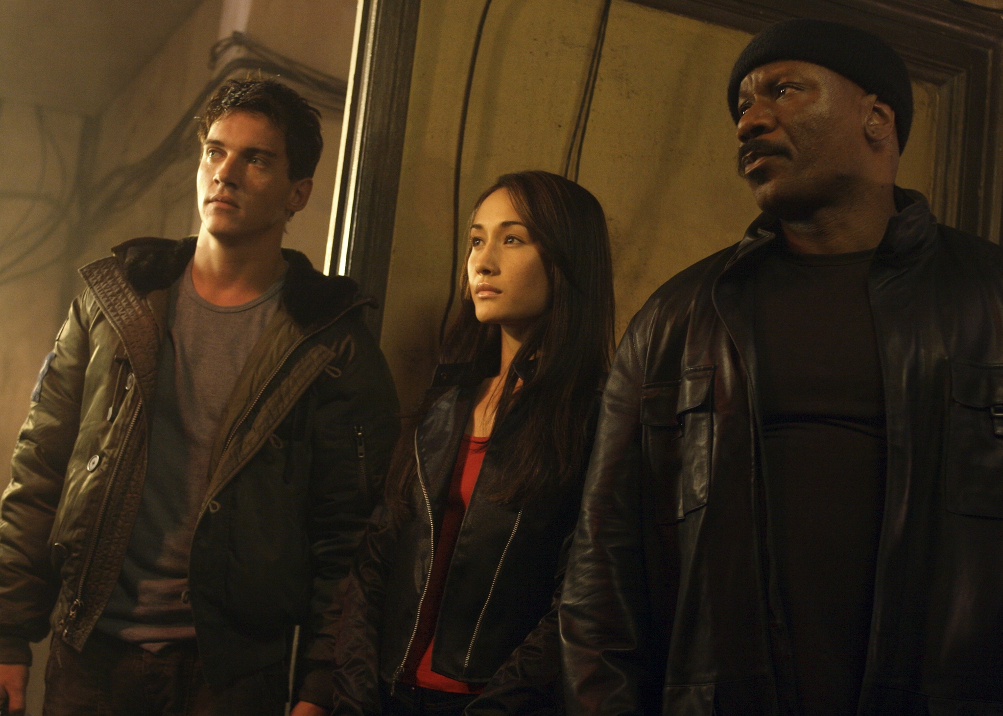 Still of Ving Rhames, Jonathan Rhys Meyers and Maggie Q in Mission: Impossible III (2006)