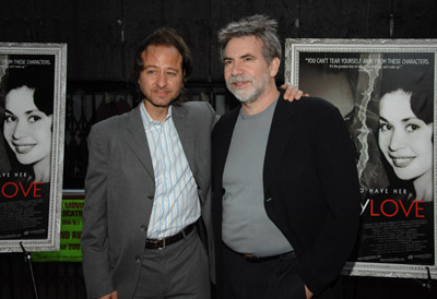 Fisher Stevens and Dan Klores at event of Crazy Love (2007)