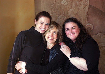 Lin Shaye, Jacquie Barnbrook and Camille Cellucci
